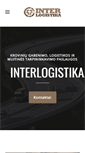 Mobile Screenshot of interlogistika.lt